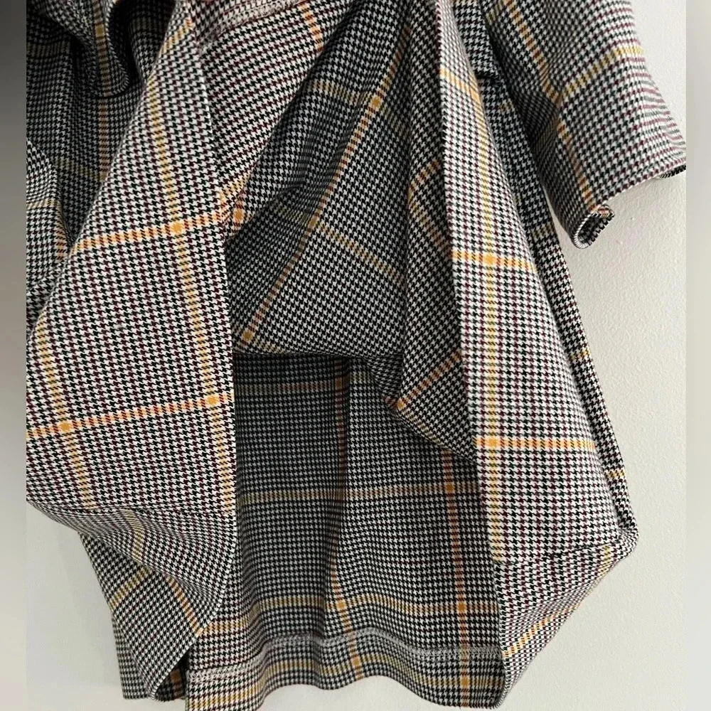 Zara girls Plaid Dress size 7 Cm122 - Picture 5 of 6